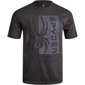 Spyder Mens T-Shirts – Soft Cotton Blend Crewneck Short Sleeve Graphic Tees for Men – Streetwear Graphic Casual Mens Shirts(Polar Logo)