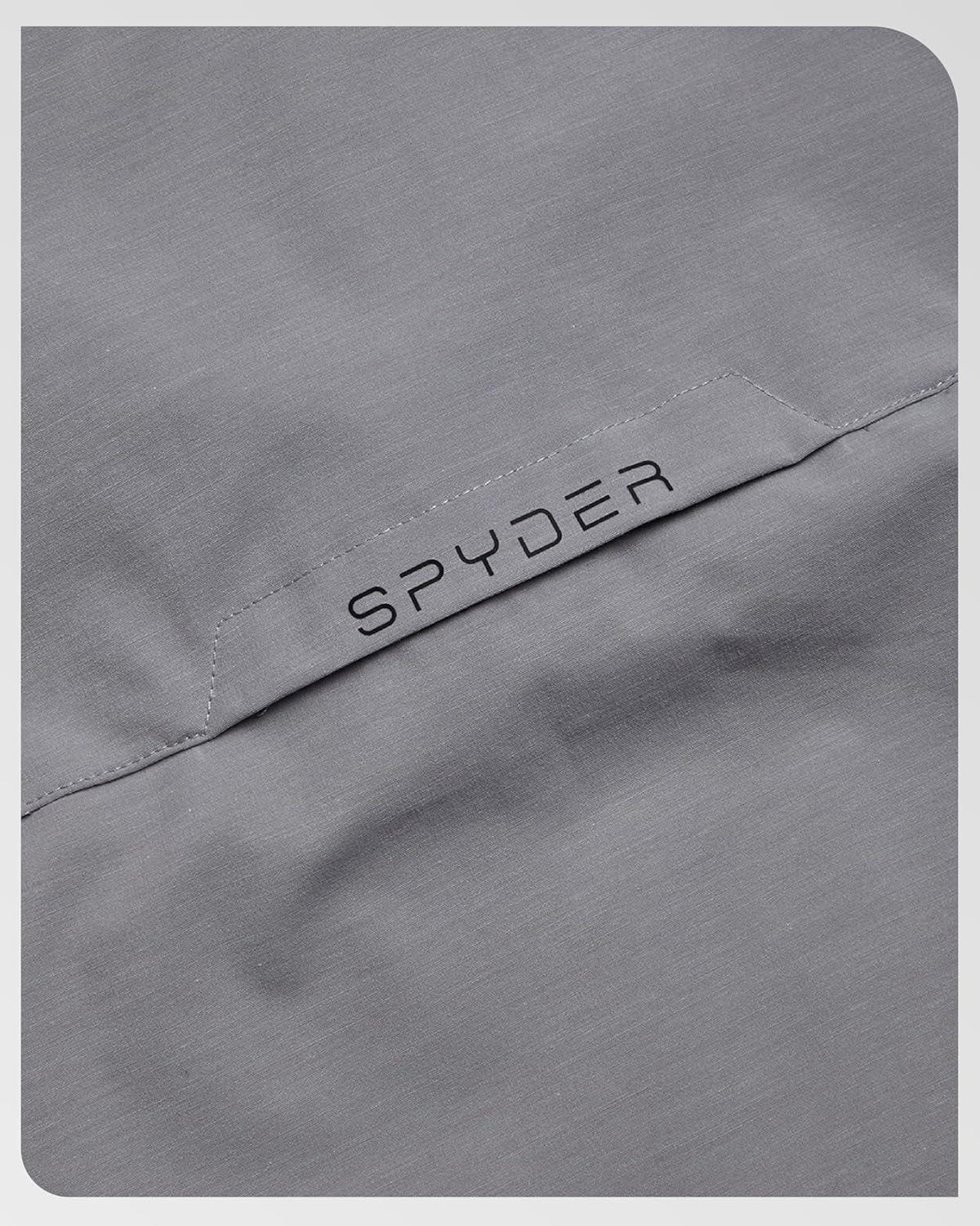 imageSpyder Mens Short Sleeve Button Down Shirts Lightweight Stretch Casual Collared Dress Shirts for Men Travel Office WorkwearPewter Smoke