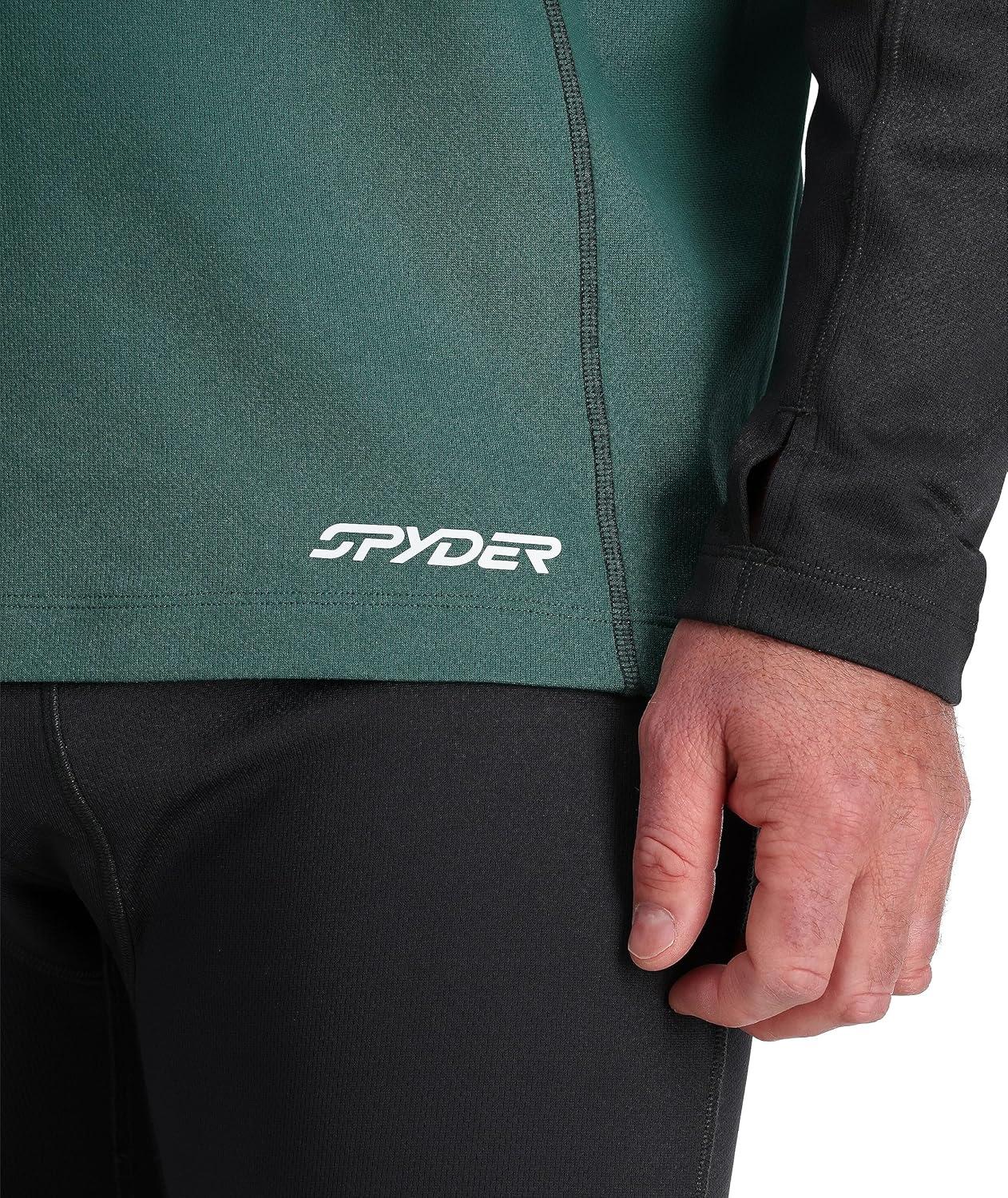 imageSpyder Mens Charger 12 ZipCypress Green