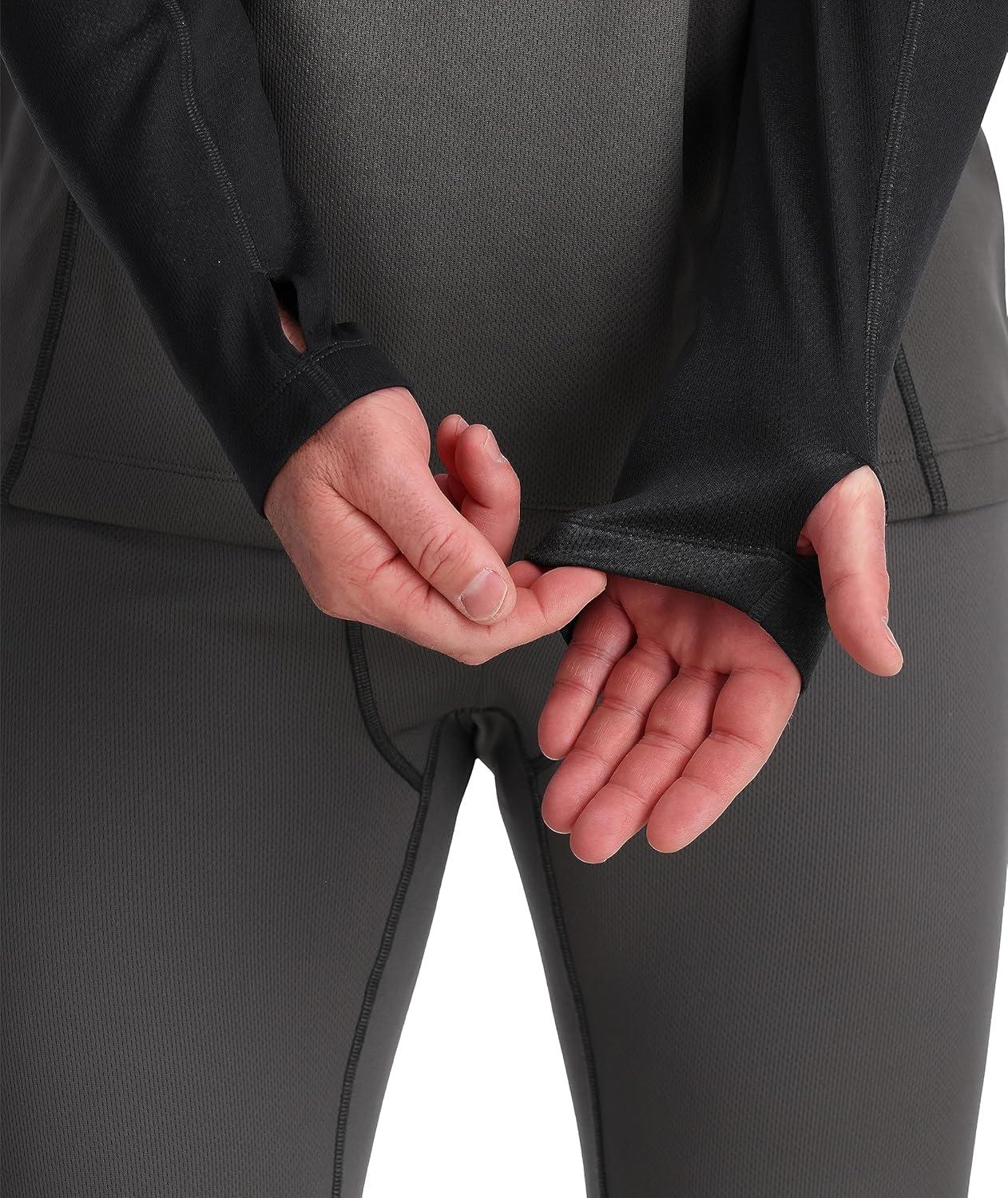 imageSpyder Mens Charger Crew Baselayer Thermal Ski TopPolar