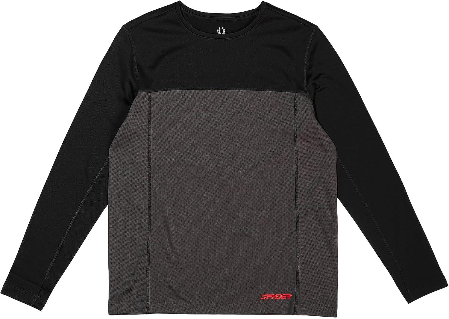 imageSpyder Mens Charger Crew Baselayer Thermal Ski TopPolar