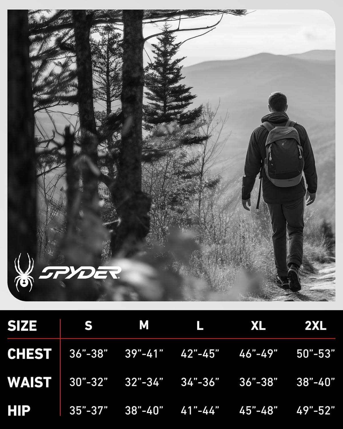 imageSpyder Mens Fleece Jacket Full Zip Up Lightweight Sherpa Fleece Fall Mens Winter Jacket with Pockets for Outdoor HikingNavy