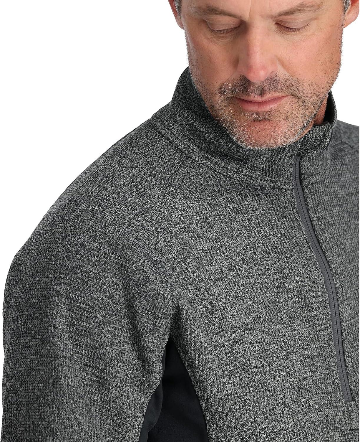 imageSpyder Mens Spyder Outbound JacketLimestoneBlack Melange