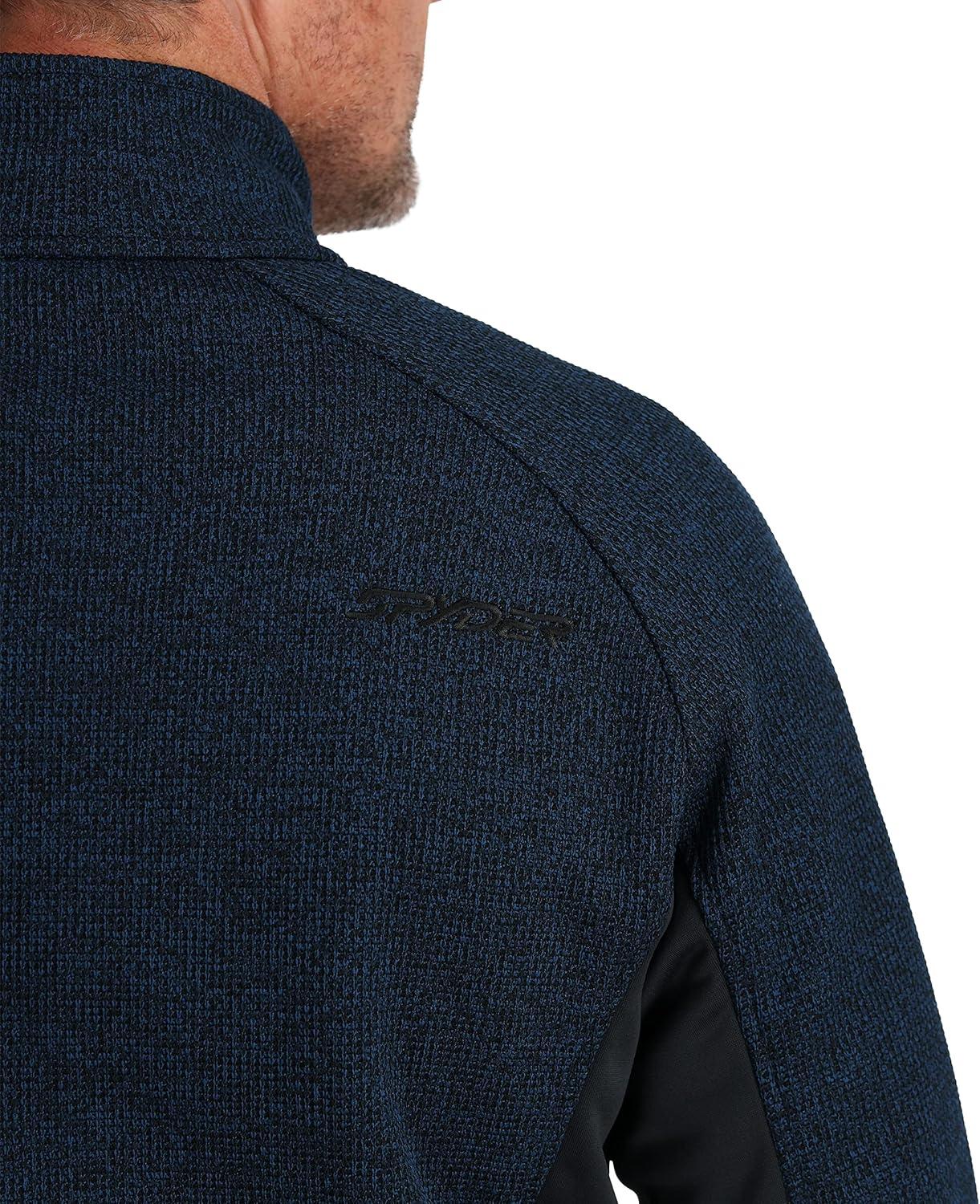 imageSpyder Mens Spyder Outbound JacketTrue NavyBlack Melange