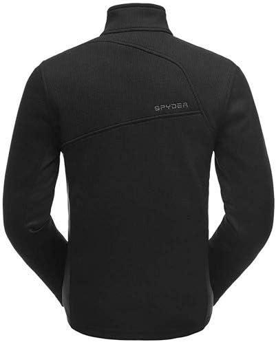 imageSpyder mens Bandit 12 Zip Fleece Ski Mid Layer Sweater JacketBlack S23