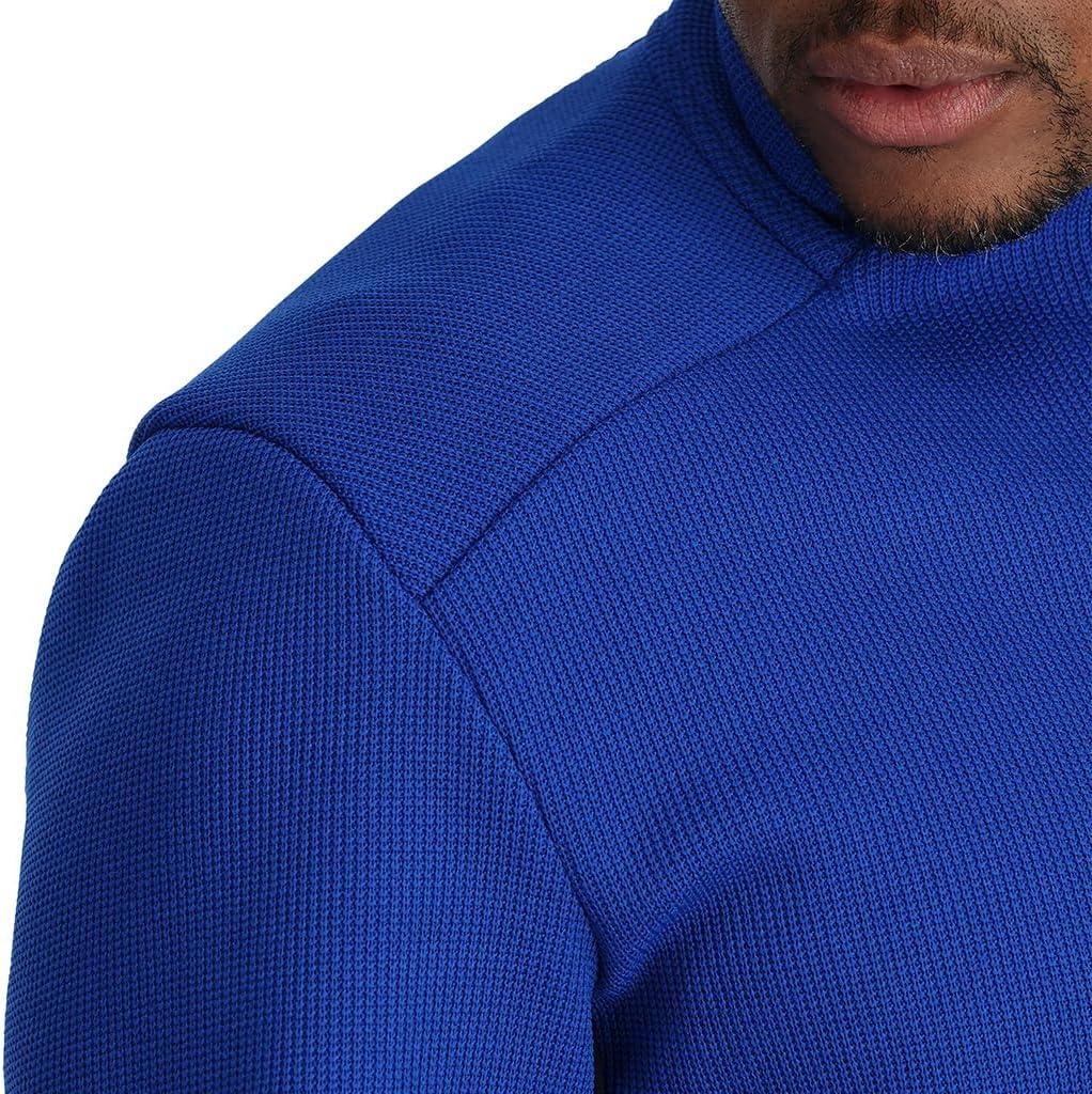 imageSpyder mens Bandit 12 Zip Fleece Ski Mid Layer Sweater JacketElectric Blue