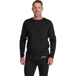 Spyder Men’s Charger Crew Baselayer Thermal Ski Top(Black)