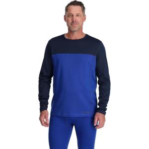 Spyder Men’s Charger Crew Baselayer Thermal Ski Top(Electric Blue)