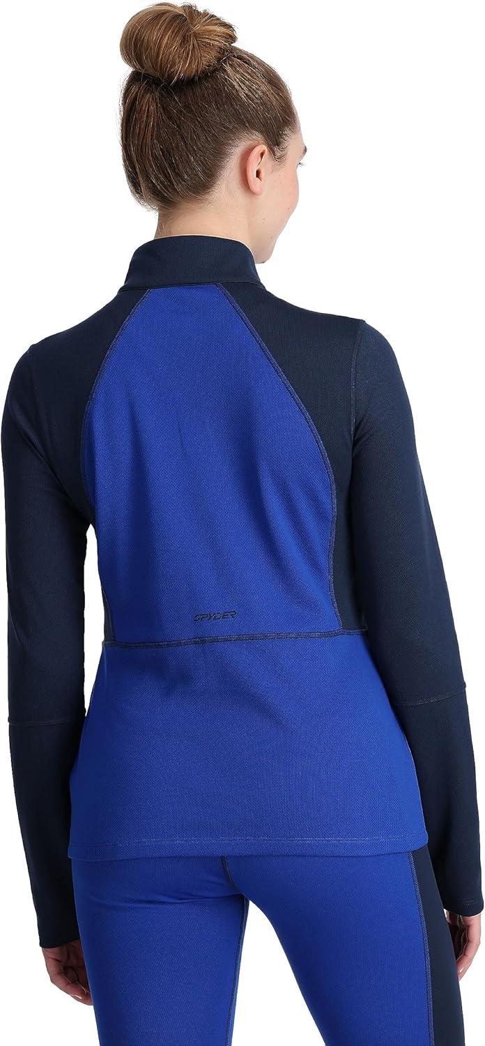 imageSpyder Womens Charger 12 Baselayer Thermal Ski TopElectric Blue