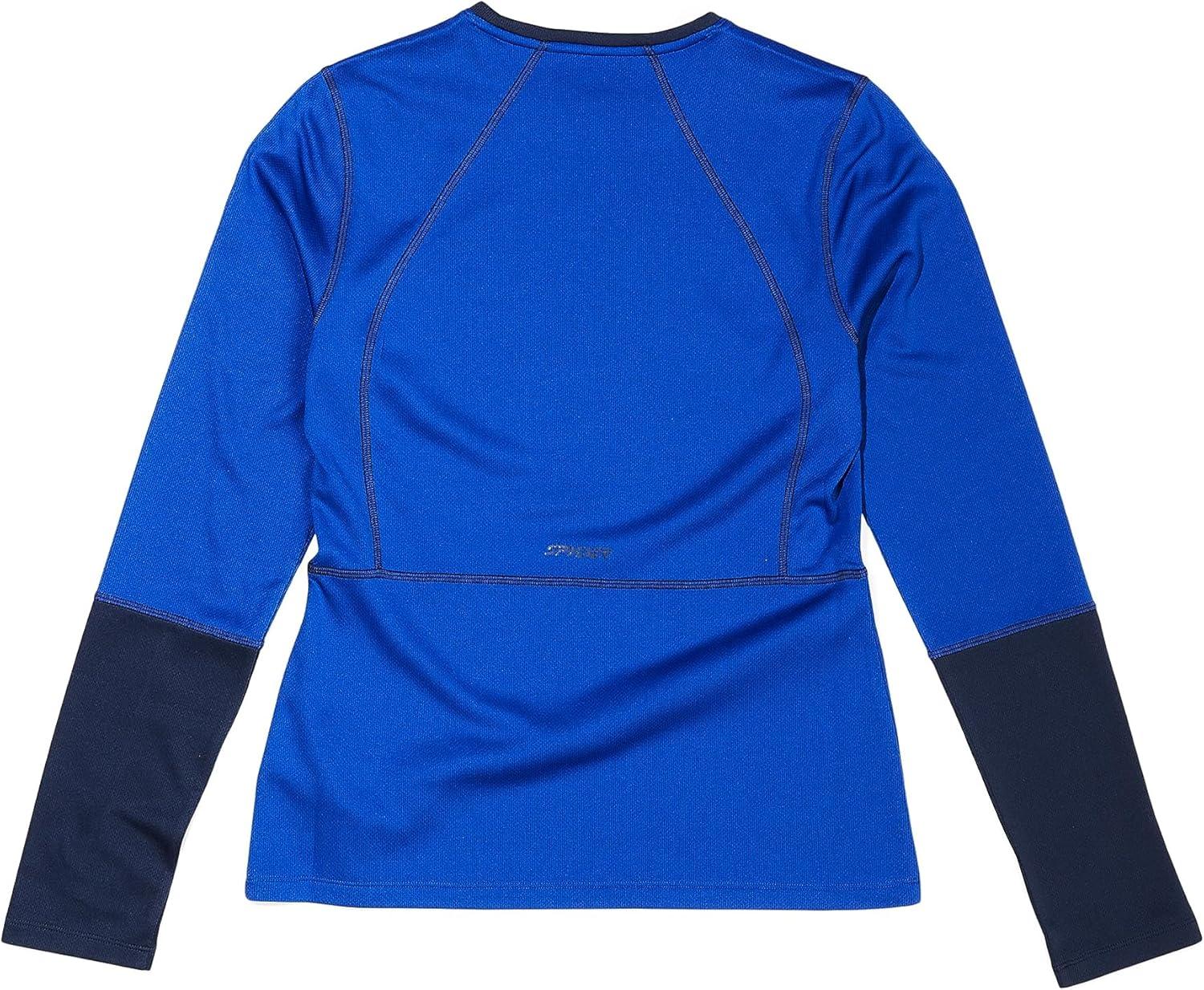 imageSpyder Womens Charger Crew Baselayer Thermal Ski TopElectric Blue