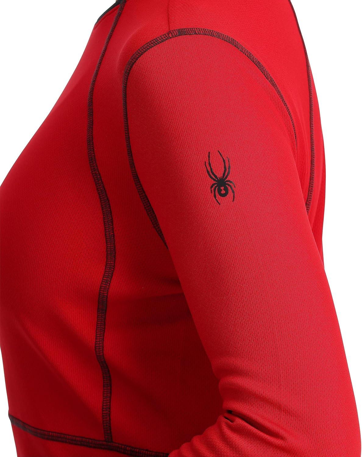 imageSpyder Womens Charger Crew Baselayer Thermal Ski TopPulse