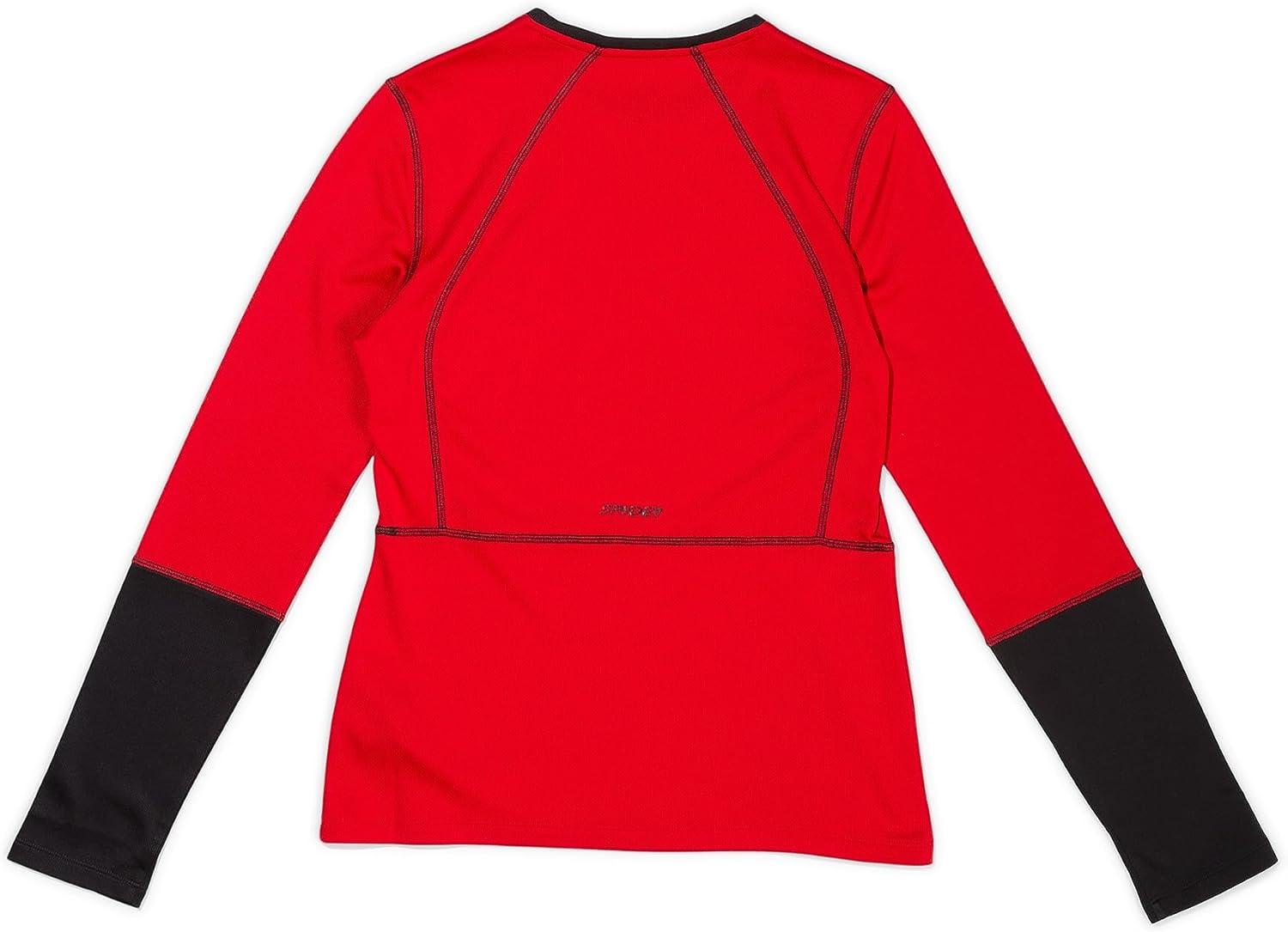 imageSpyder Womens Charger Crew Baselayer Thermal Ski TopPulse