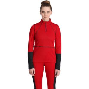 Spyder Women’s Charger 1/2 Baselayer Thermal Ski Top(Pulse)