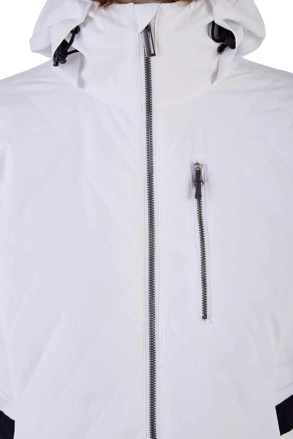 imageSpyder Womens Crossover Insulated Ski JacketWhite Black