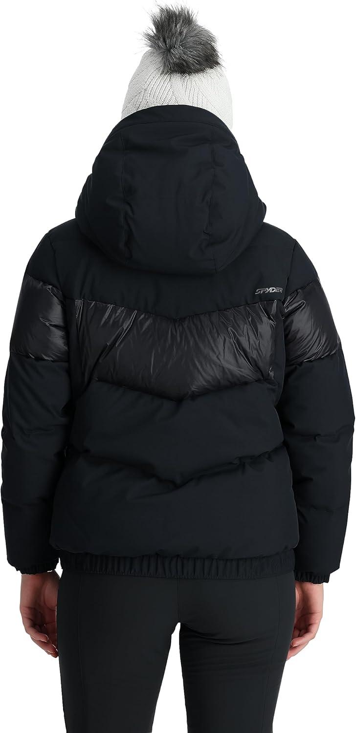 imageSpyder Womens Eastwood Down Hooded JacketBlack