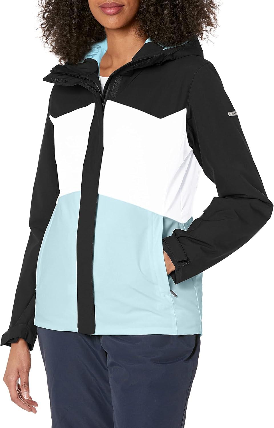 imageSpyder Womens Paradise Jacket Black CitronBlack White
