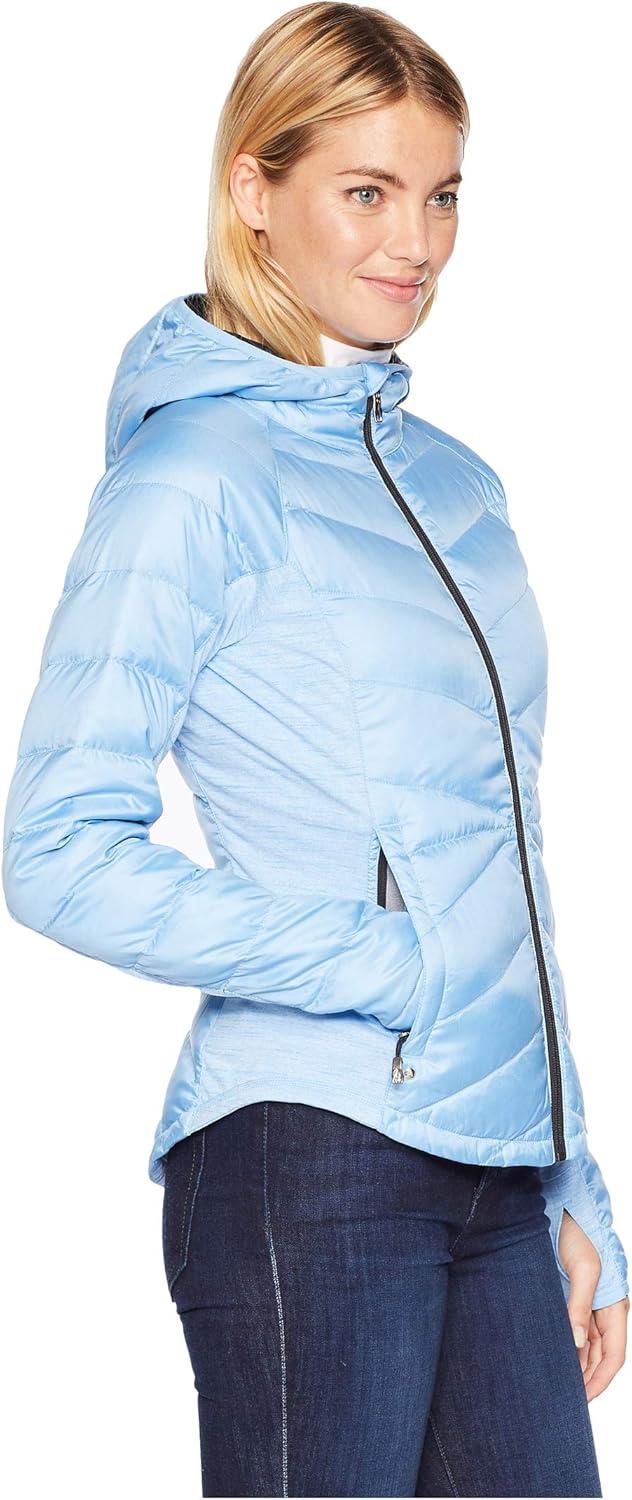 imageSpyder Womens Solitude Hoody Down JacketBlue IceBlue Ice