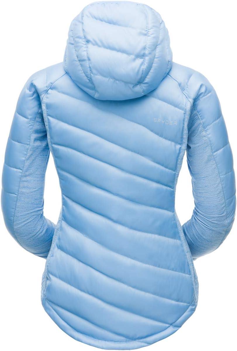 imageSpyder Womens Solitude Hoody Down JacketBlue IceBlue Ice