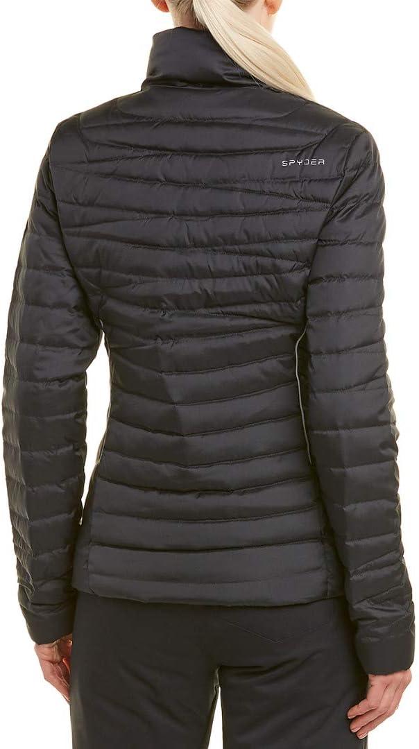 imageSpyder womens Timeless Down JacketBlackAlloy