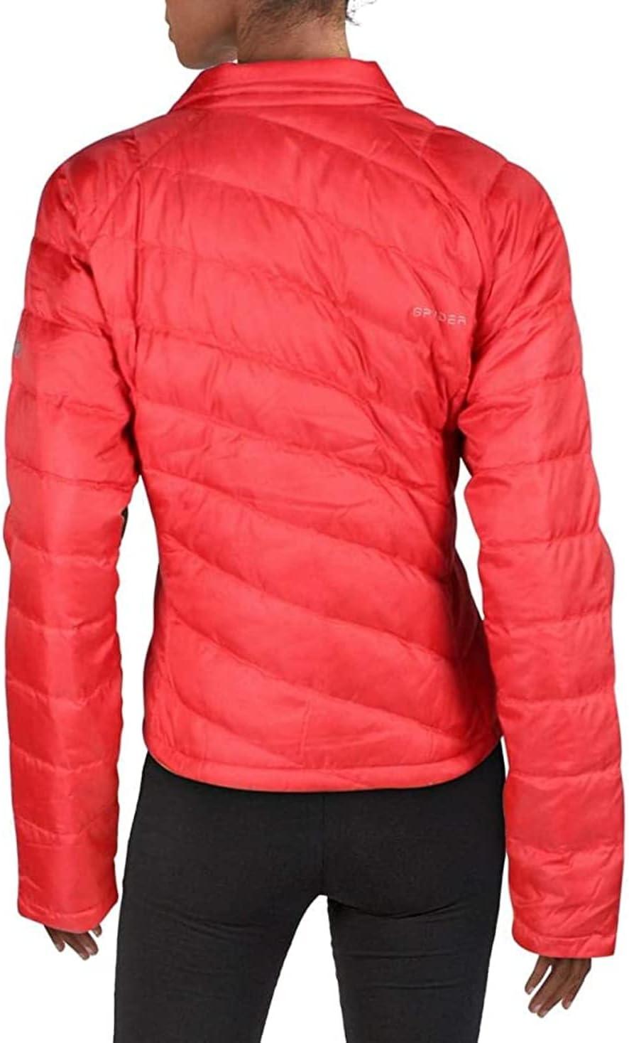imageSpyder womens Womens Solitude Crop Down JacketHibiscusHibiscus