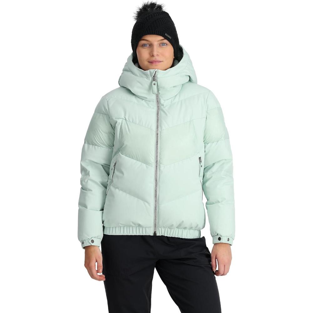 imageSpyder Womens Eastwood Down Hooded JacketWintergreen