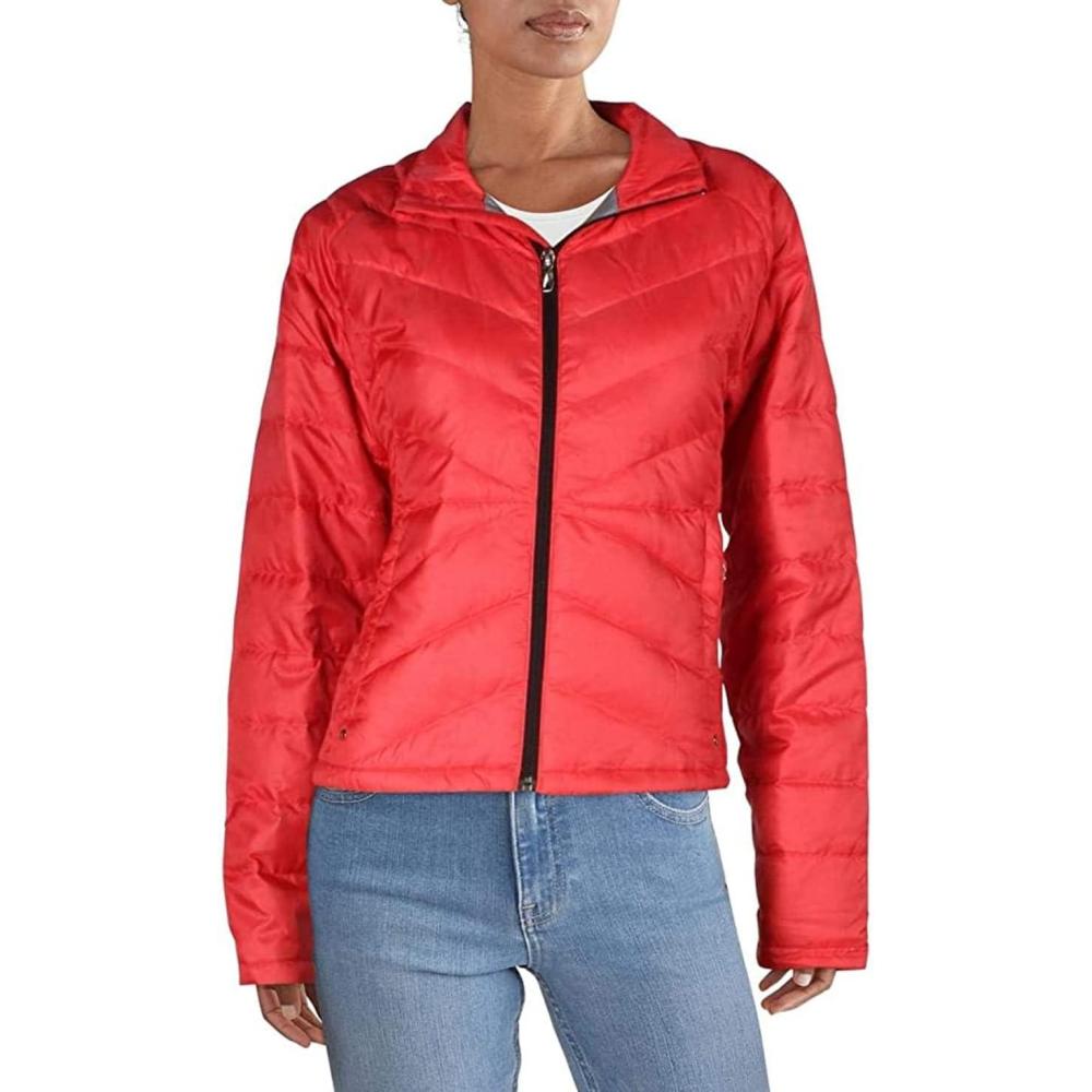 imageSpyder womens Womens Solitude Crop Down JacketHibiscusHibiscus