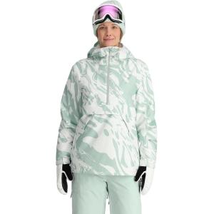 Spyder Women’s All Out Insulated Anorak Ski Jacket(White Combo)