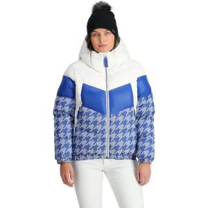 Spyder Women’s Eastwood Down Hooded Jacket(Electric Blue)