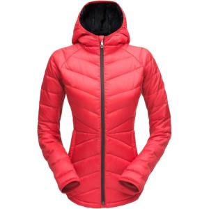Spyder Women’s Solitude Hoody Down Jacket(Hibiscus/Hibiscus)