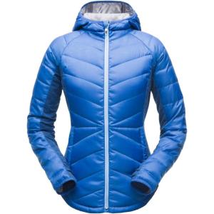 Spyder Women’s Solitude Hoody Down Jacket(Turkish Sea/Turkish Sea)