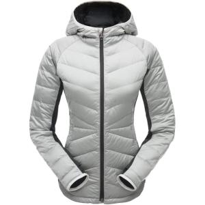 Spyder Women’s Solitude Hoody Down Jacket(White/Black)