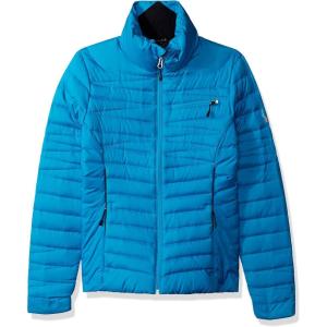 Spyder womens Timeless Down Jacket(Lagoon/Black)