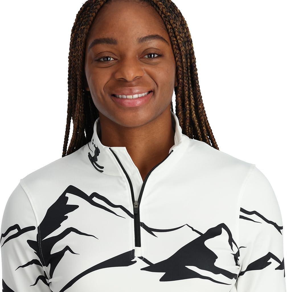imageSpyder Womens Figure 8 12 Zip Quick Dry TNeck Shirt