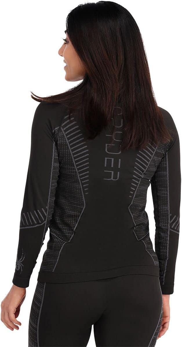 imageSpyder Womens Momentum Crew Neck Base Layer TopBlack