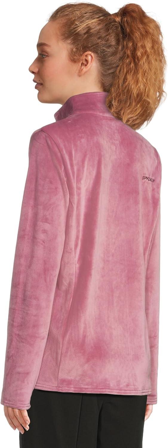 imageSpyder Womens Shimmer Bug Half Zip TNeck Ski Base LayerAcai