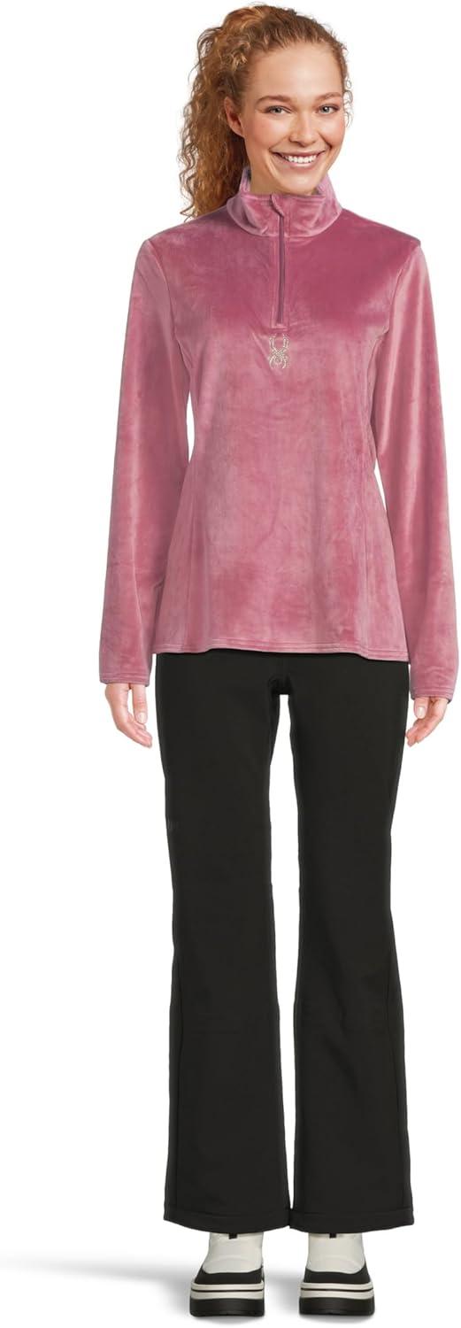 imageSpyder Womens Shimmer Bug Half Zip TNeck Ski Base LayerAcai