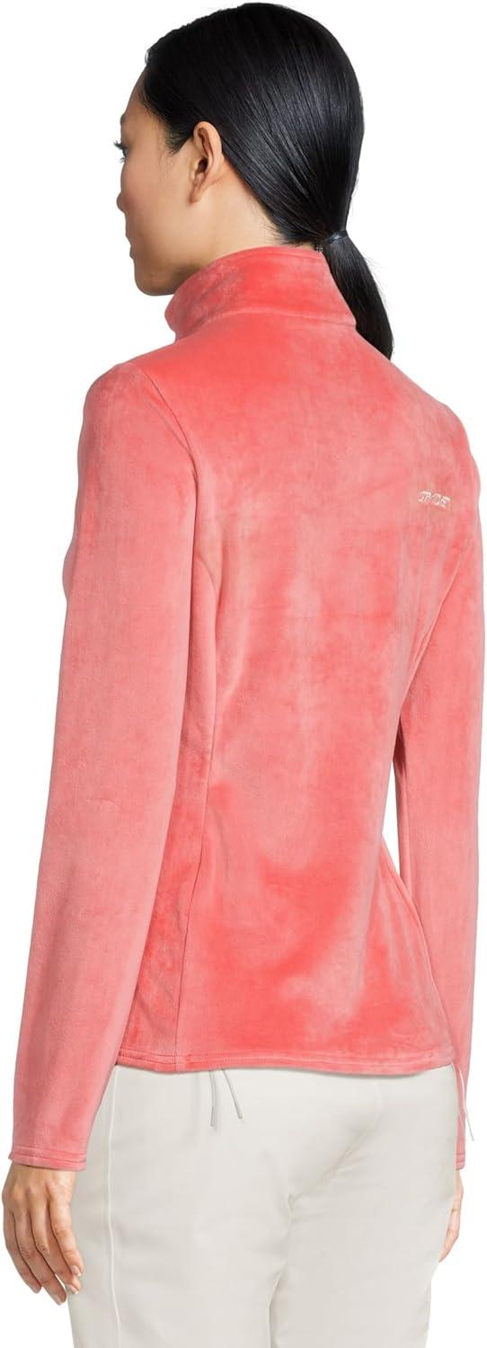 imageSpyder Womens Shimmer Bug Half Zip TNeck Ski Base LayerCoral Haze