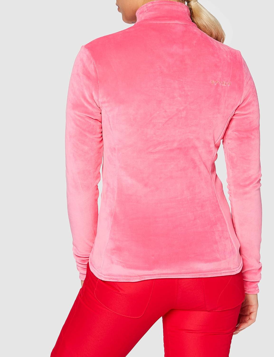 imageSpyder Womens Shimmer Bug Half Zip TNeckBryte Bubblegum