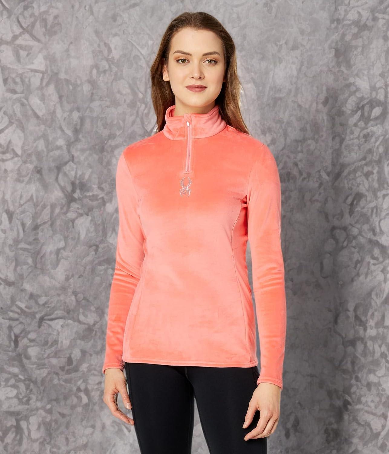 imageSpyder Womens Shimmer Bug Half Zip TNeckTropic