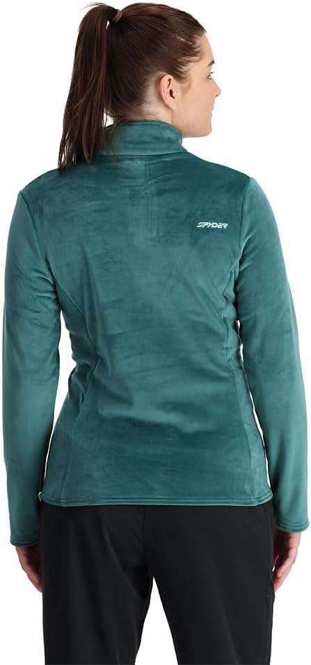 imageSpyder Womens Shimmer Bug Half Zip TneckCypress Green