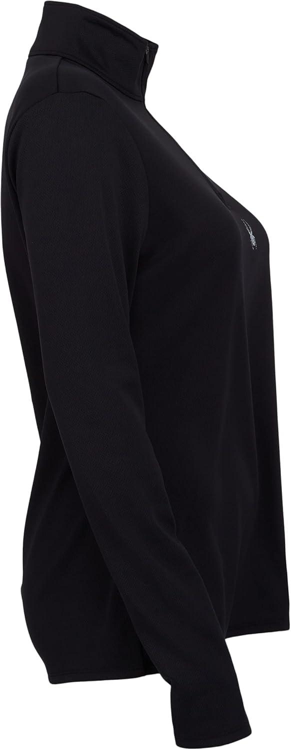 imageSpyder Womens Tempting HalfZip TNeckBlack