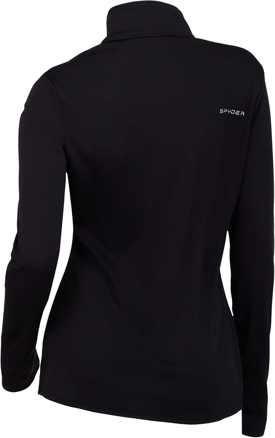 imageSpyder Womens Tempting HalfZip TNeckBlack