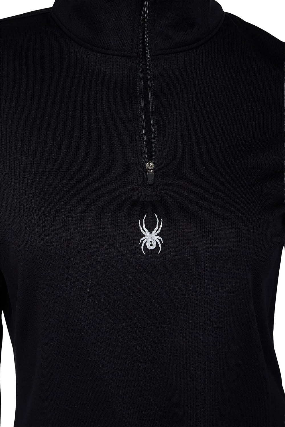 imageSpyder Womens Tempting HalfZip TNeckBlack