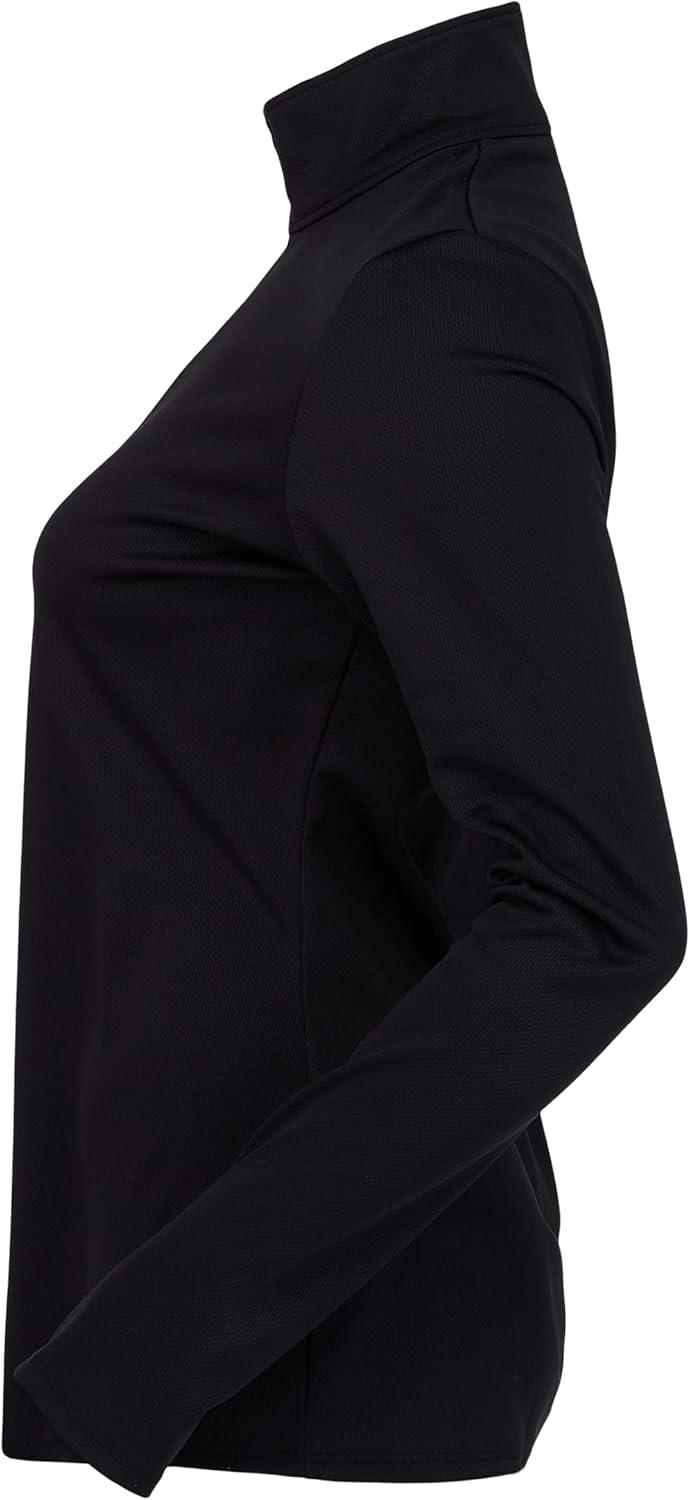 imageSpyder Womens Tempting HalfZip TNeckBlack