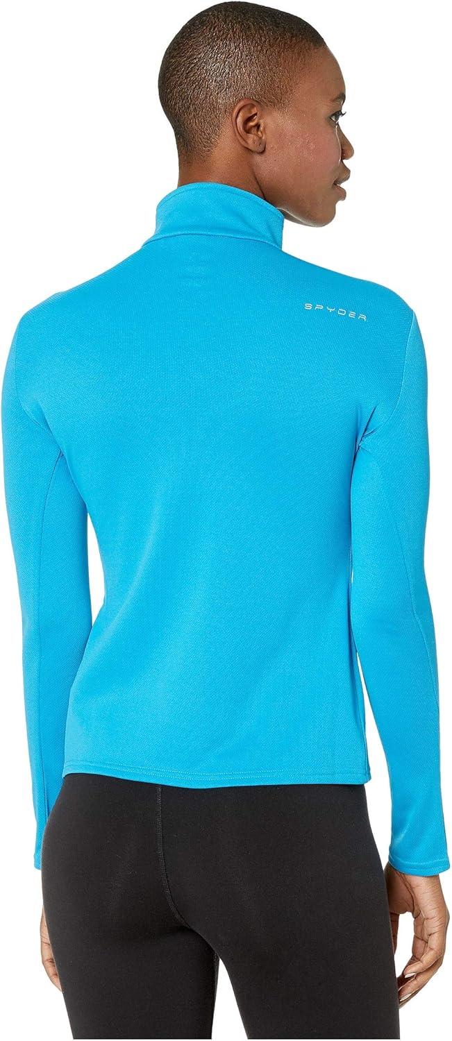 imageSpyder Womens Tempting HalfZip TNeckLagoon