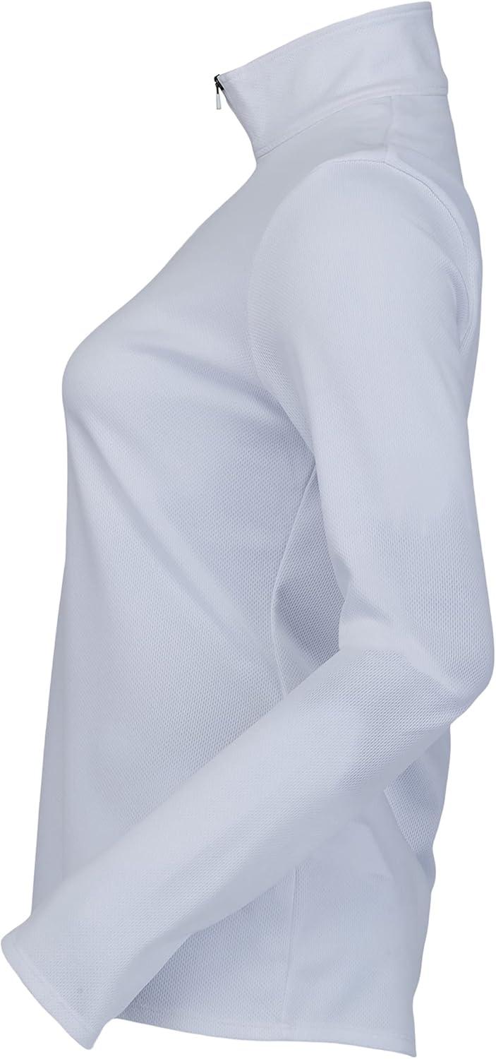 imageSpyder Womens Tempting HalfZip TNeckWhite