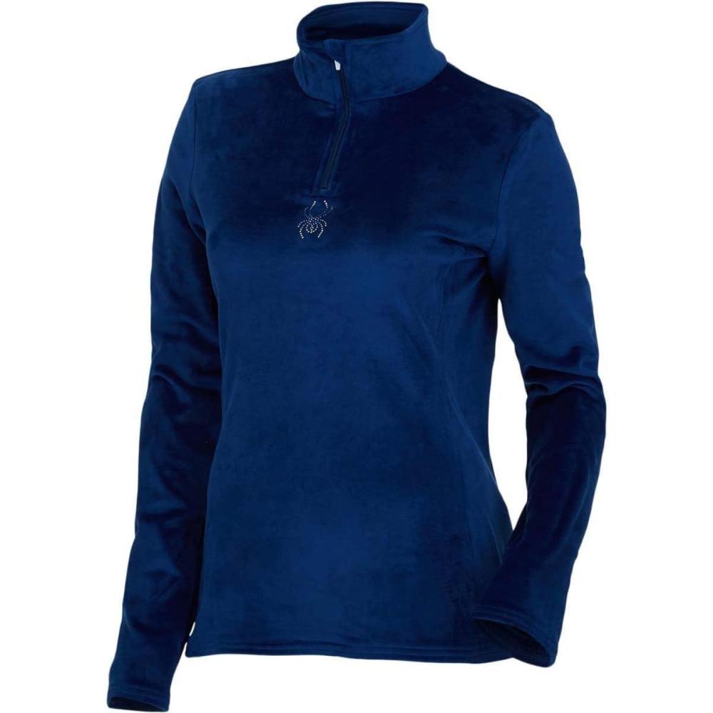 imageSpyder Active Sports Womens Shimmer Bug Zip TNeckAbyss