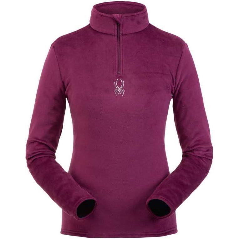 imageSpyder Womens Shimmer Bug Half Zip TNeckRaisin