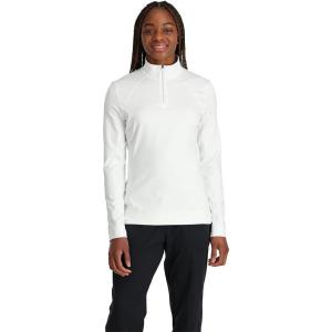 Spyder Women’s Savona 1/2 Zip Quick Dry T-Neck Shirt(White)