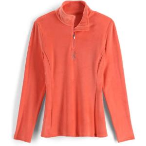 Spyder Womens Shimmer Bug Half Zip T-Neck(Tropic)